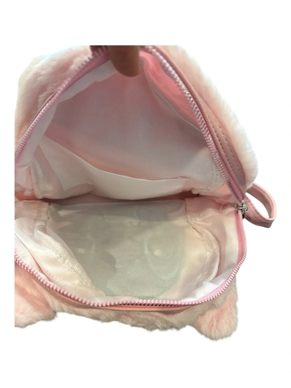 Pink Plush Stitch Kids Backpack